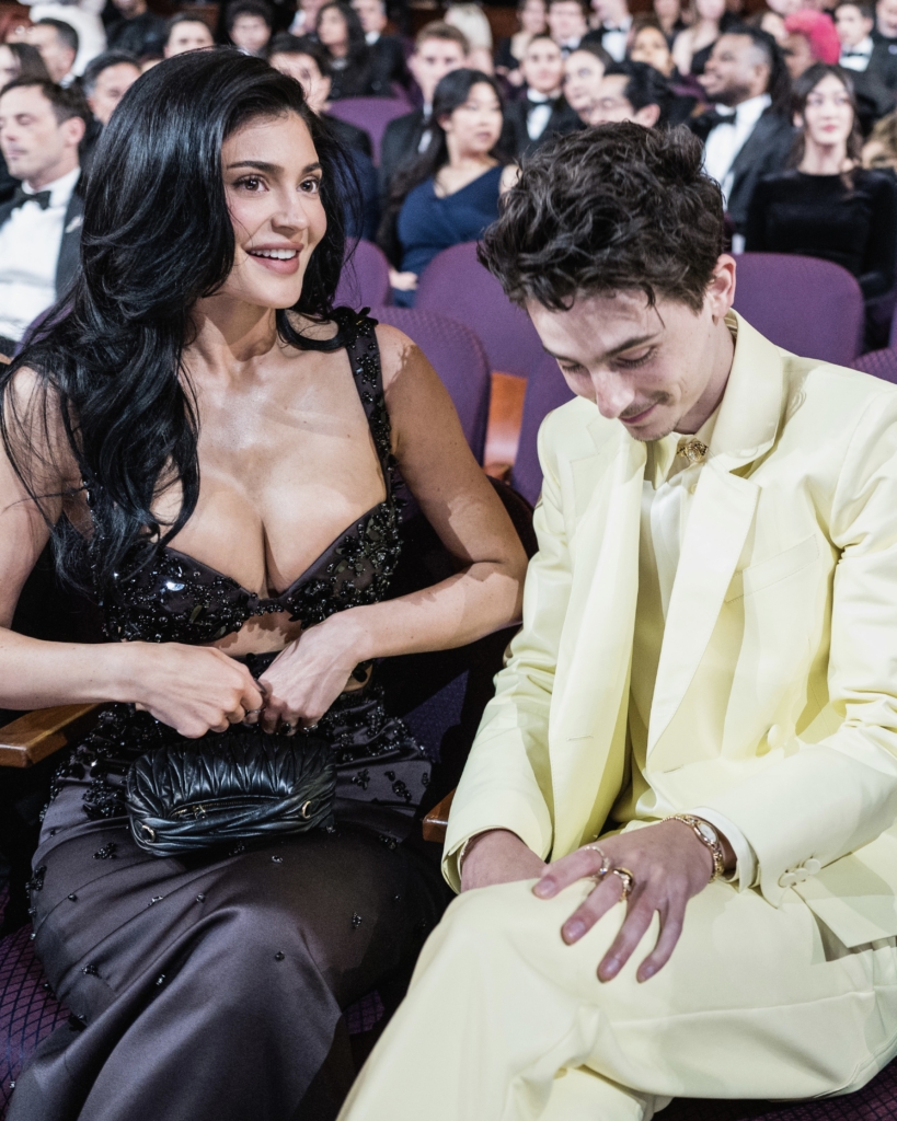 Timothée Chalamet ve Kylie Jenner  oscar